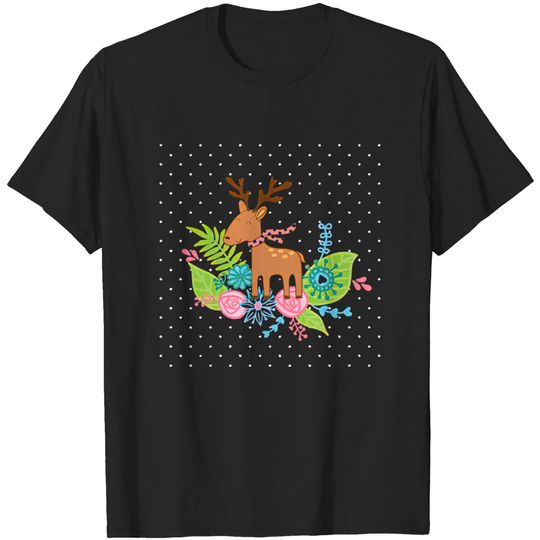 Discover Hello Deer Vector - Deer - T-Shirt
