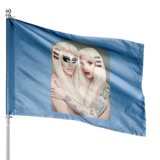 Discover Inspired Trixie and Katya House Flags, Trixie Katya House Flags