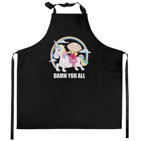 Discover Family Guy Men's Stewie Unicorn Kitchen Aprons