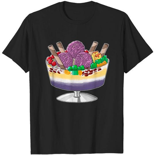 Discover Big Halo-Halo - Ice Cream - T-Shirt