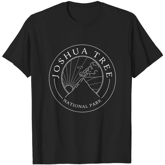 Discover Joshua Tree California National Park Logo Travel T-Shirt