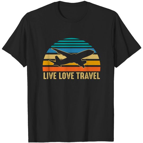Discover International Traveler Live Love Travel T-Shirt