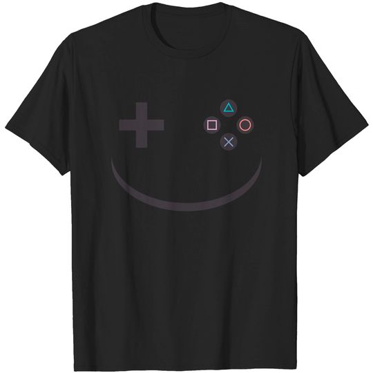 Discover Pro Gamer Smile - Playstation Edition - Gamer - T-Shirt
