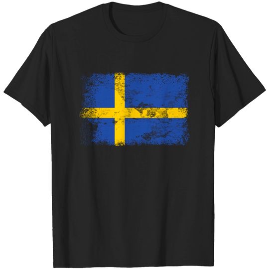 Discover Sweden Flag T-Shirt | Swedish Tee