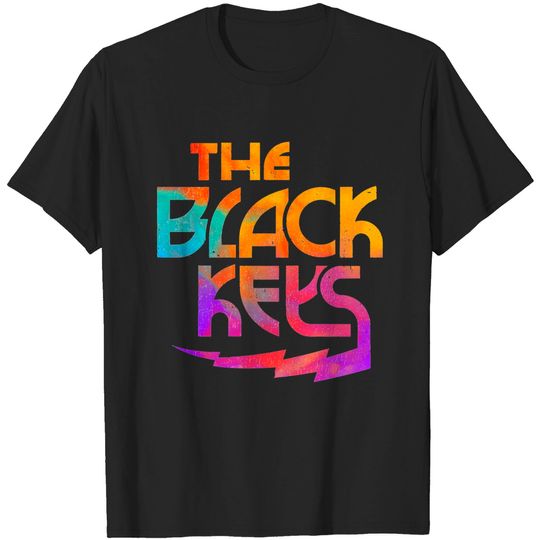 Discover COLORFULL BLCK KEYS - The Black Keys - T-Shirt