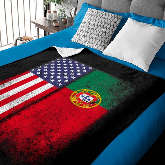 Discover Portuguese American Flag Portugal Usa Baby Blankets