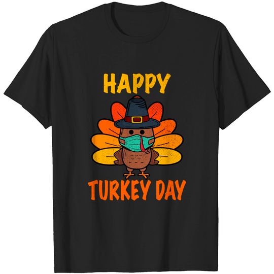 Discover Happy Turkey Day Thanksgiving 2021 Autumn Fall Season T-Shirt