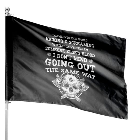 Discover Viking Prayer House Flags