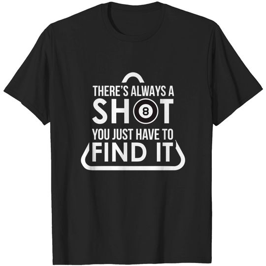 Discover Billiards Accessories Snooker Pool Clothes T-Shirt