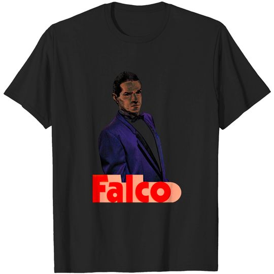 Discover Falco :: Der Kommissar 80s Tribute - Falco - T-Shirt