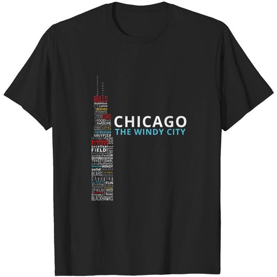 Discover The Windy City - Chicago - T-Shirt
