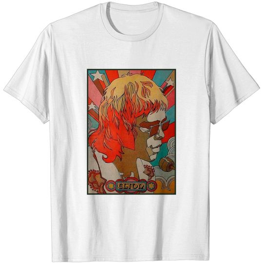 Discover Elton John Inspired Movie Music T Shirt