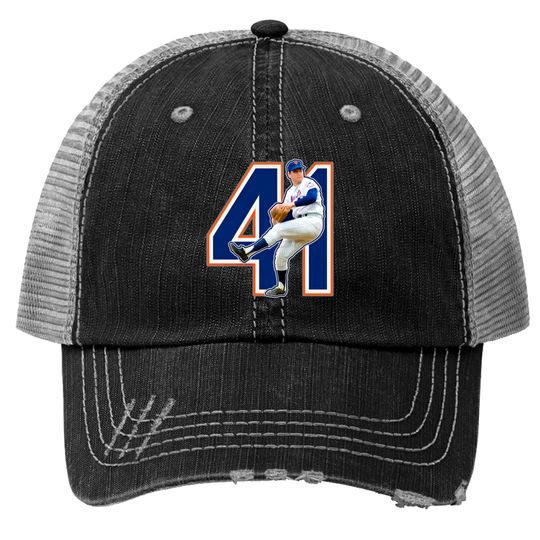 Discover 41 - Tom Terrific - Tom Seaver - Print Trucker Hat