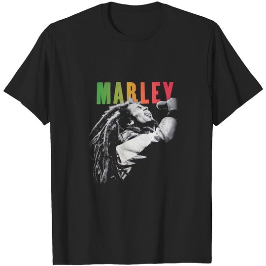 Discover Bob Marley Singing T-Shirt