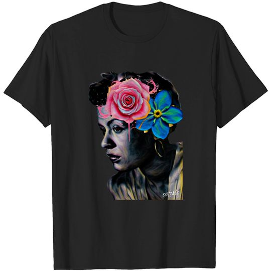 Discover Queens Never Die : Billie Holiday - Billie Holiday - T-Shirt