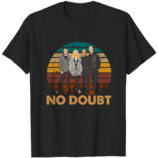 Discover Vintage No Doubt Rock Band Arts  T-Shirt