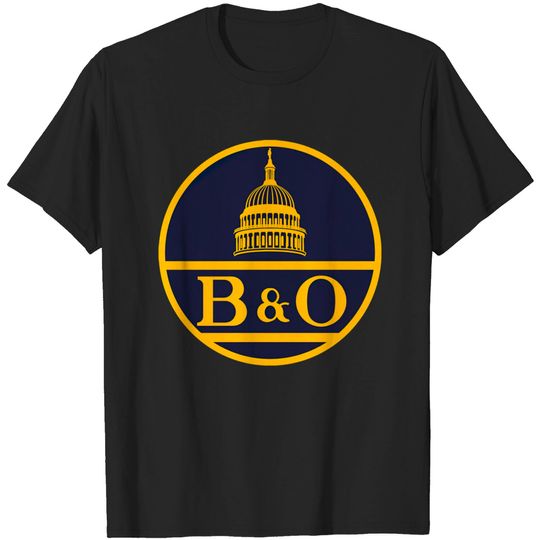 Discover Vintage B&O railroad logo - Railroad - T-Shirt