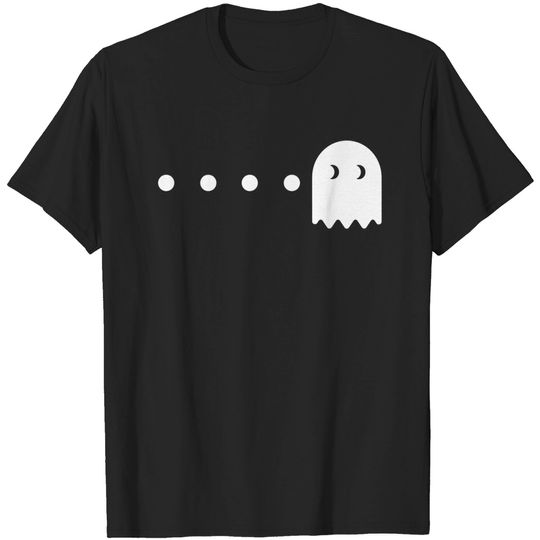 Discover Pacman Ghost White - Couple Clothing - T-Shirt