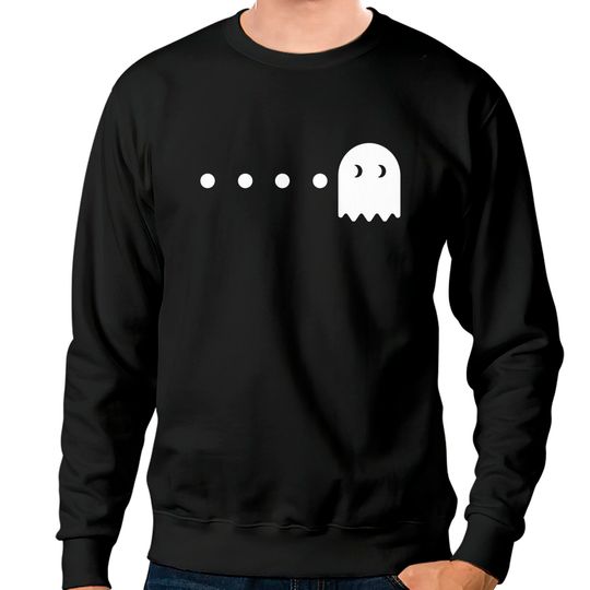 Discover Pacman Ghost White - Couple Clothing - Sweatshirts