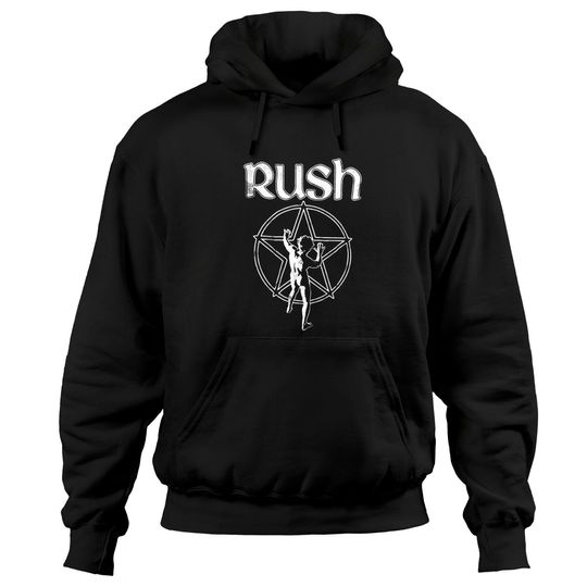 Discover Rush Men's Star Logo Hoodies Green