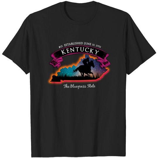 Discover Kentucky Horse Racing Souvenir T-Shirt