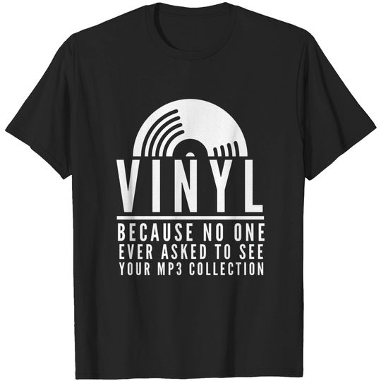 Discover Vinyl LP Records Gift I Vinyls - Vinyl - T-Shirt