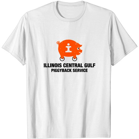 Discover Illinois Central Gulf - Railroad - T-Shirt