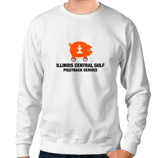 Discover Illinois Central Gulf - Railroad - Sweatshirts