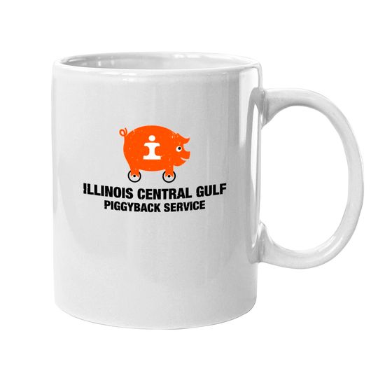 Discover Illinois Central Gulf - Railroad - Mugs