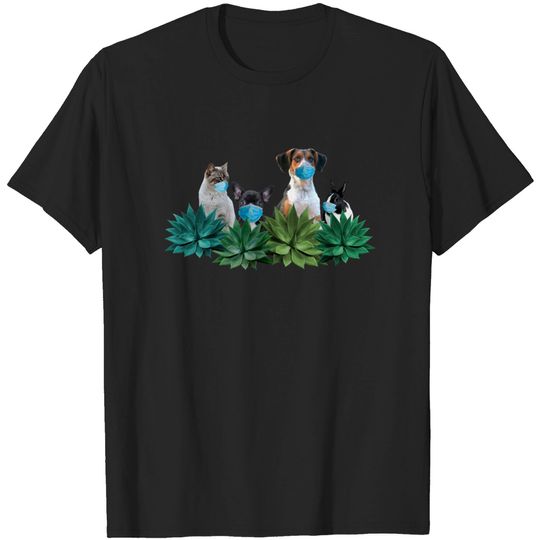 Discover Animals Nose Mouth Mask - Animals Nose Mouth Mask - T-Shirt