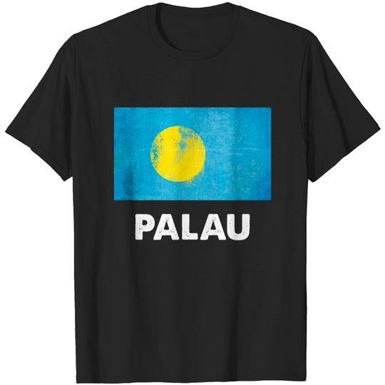 Discover Palau Flag Palauan T Shirt