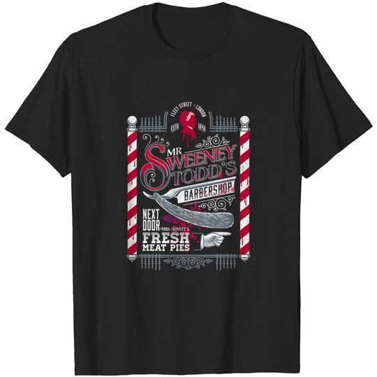 Discover The Demon Barber - Sweeney Todd - T-Shirt
