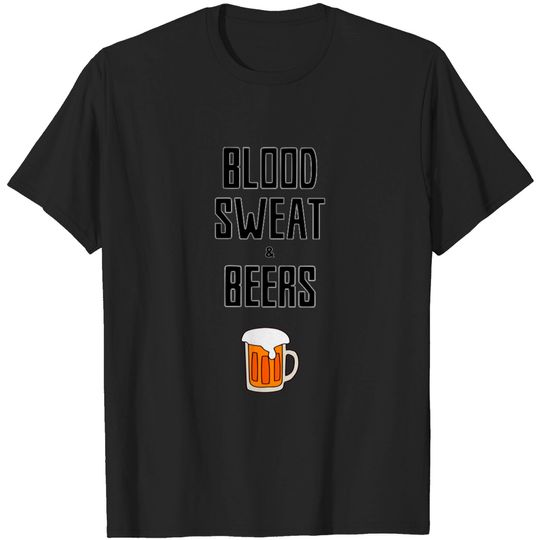 Discover Blood Sweat & Beers - Mens - T-Shirt