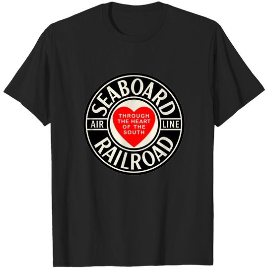Discover Seaboard Air Line Railroad - Railroad - T-Shirt