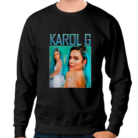 Discover Karol G Bichota Red Hair Sweatshirt