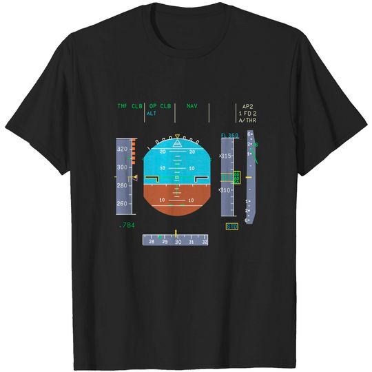 Discover Airbus pad - Aircraft - T-Shirt
