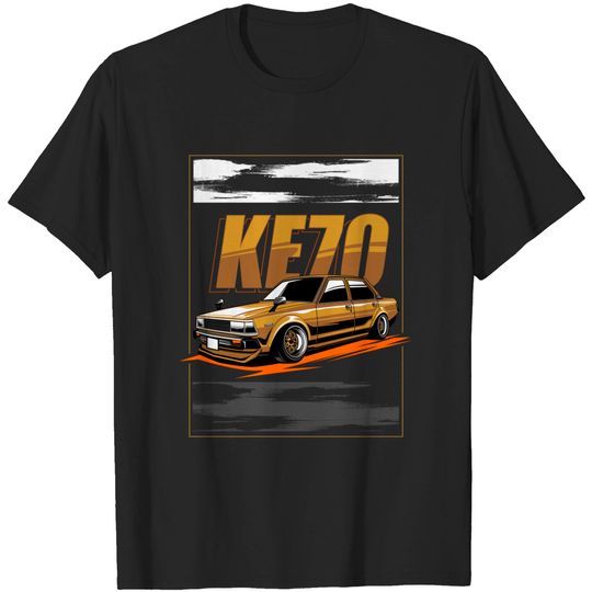 Discover Toyota Corolla DX KE 70 - Automotive Apparel - T-Shirt