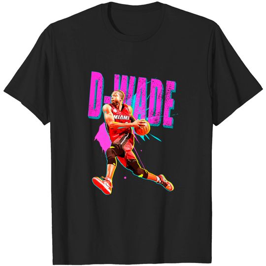 Discover D-Wade Paint - Dwyane Wade - T-Shirt