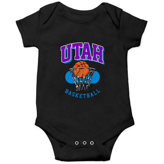 Discover Vintage Utah Basketball - Jazz - Onesies
