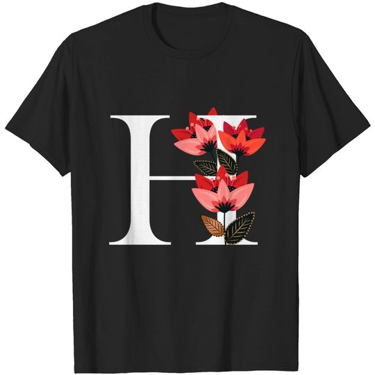 Discover Letter H GIft - Letter H - T-Shirt