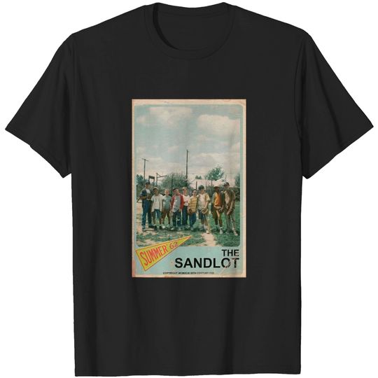 Discover The Sandlot Card Tee - Vintage - T-Shirt