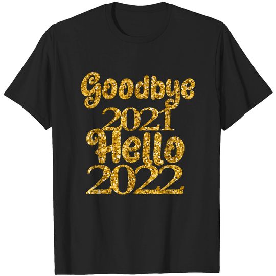 Discover GoodBye 2021 Hello 2022 Christmas T-Shirt