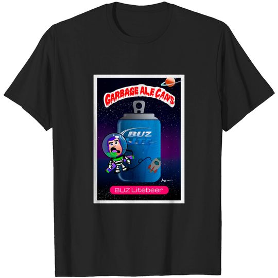 Discover BUZ Litebeer - Garbage Pail Kids - T-Shirt