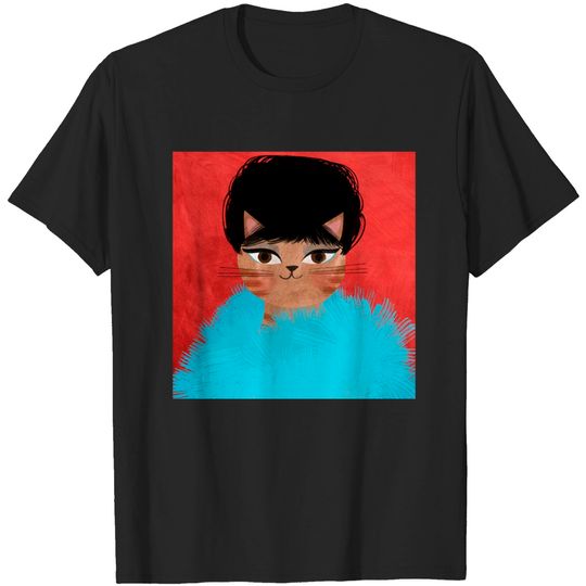 Discover Aretha FURRanklin - Cat - T-Shirt