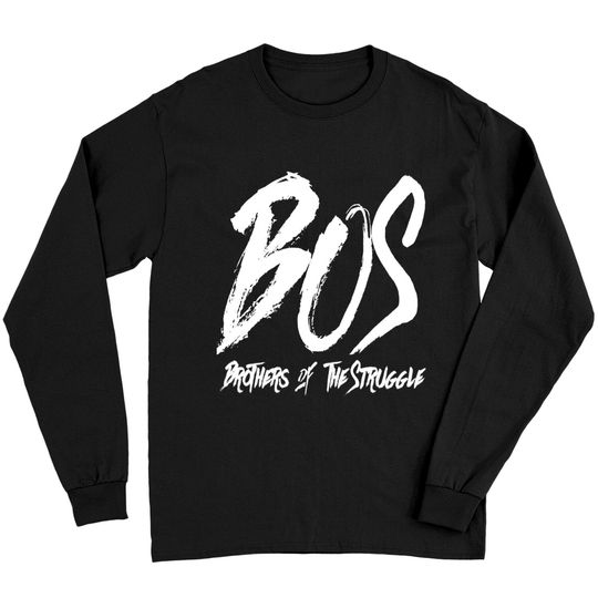 Discover BOS Brothers of The Struggle 7414 GD Folks Gangster Disciple Long Sleeve