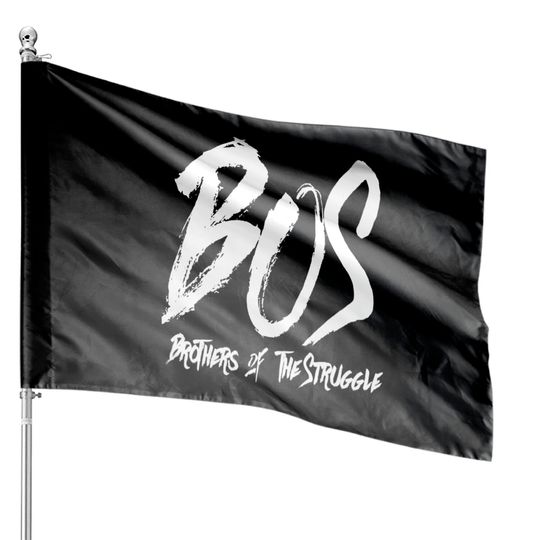 Discover BOS Brothers of The Struggle 7414 GD Folks Gangster Disciple House Flags