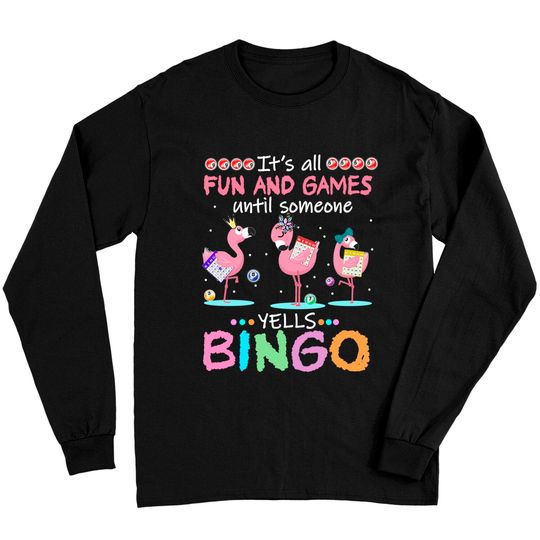 Discover Flamingo puns Long Sleeves