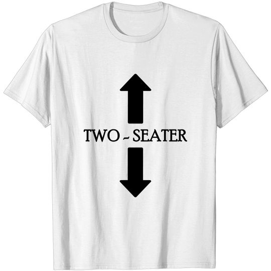 Discover TWO SEATER T-SHIRT TWO-SEATER T-SHIRT