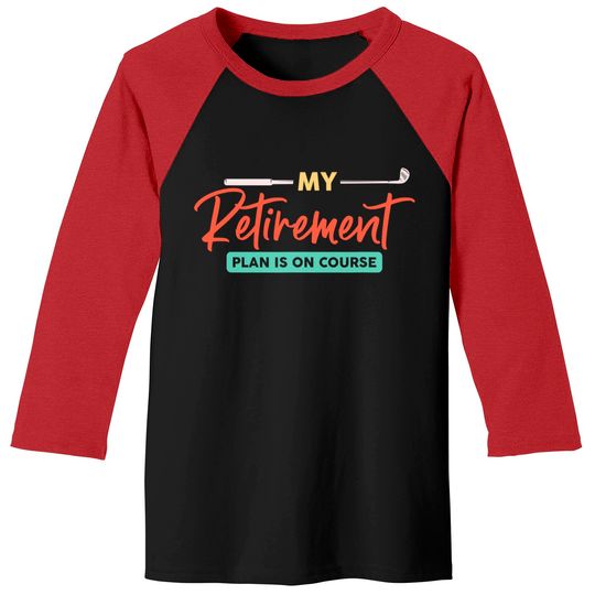 Discover My Retirement Plan is on Course Golf Baseball Tees