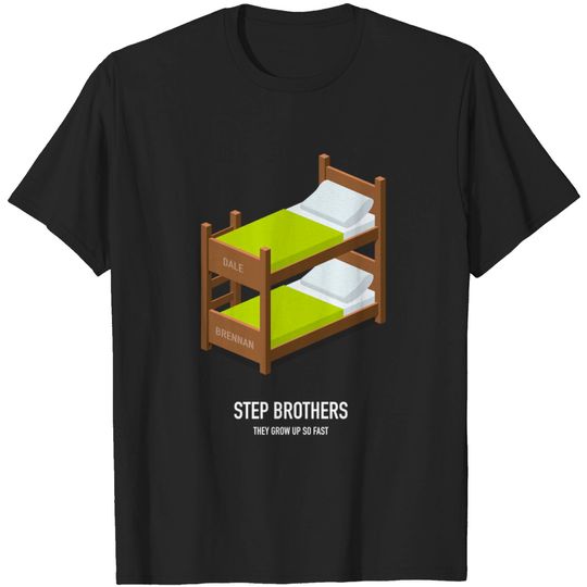 Discover Step Brothers - Alternative Movie Poster - Step Brothers - T-Shirt